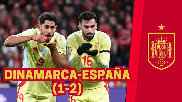 DINAMARCA - ESPAÑA (1-2) Resumen en imágenes | NATIONS LEAGUE