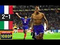 France 2 X 1 Italy Zidane Totti Del Piero UEFA Euro 2000 Final Extended Goals Highlights HD