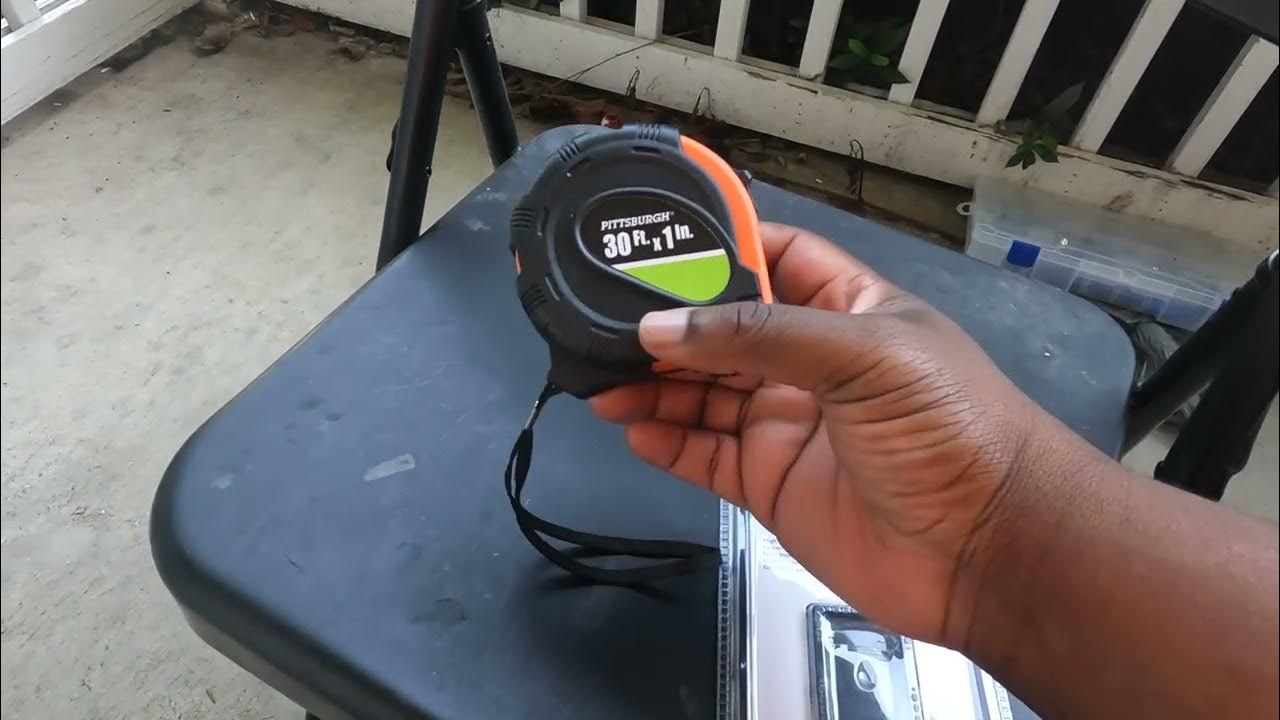 Harbor Freight (Pittsburgh Quick Find Tape Measure) YouTube