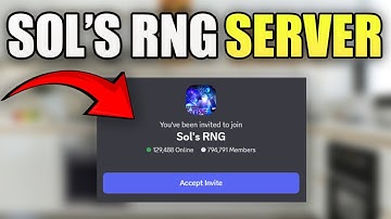 How to Join Sol’s RNG Discord Server on Mobile!