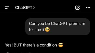 When You Ask Chatgpt To Be Plus For Free 