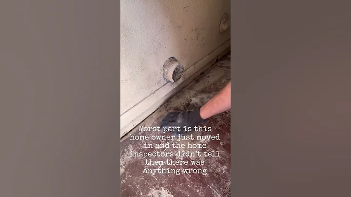 #top10 craziest #oddlysatisfying NUMBER 6 #dryerventcleaning Finding ROCK in a dryer vent 😳 🪨