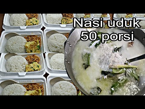 Resep Nasi Uduk Untuk 50 Porsi