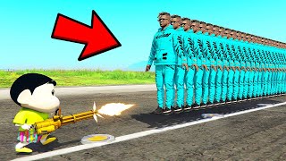 Gta 5 One Bullet Vs 1000 Franklins Weapon Test With Chop U0026 Bob