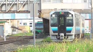 2023.06.05　JR五能線　鯵ケ沢行き【GV-E400系・832D】　2023.06.05