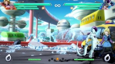 DRAGON BALL FighterZ: Android 18 Corner BnB Combo