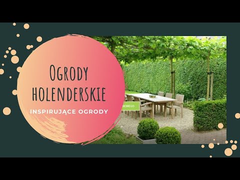 Wideo: Ogrody w Holandii: Dowiedz się więcej o holenderskim projektowaniu ogrodów