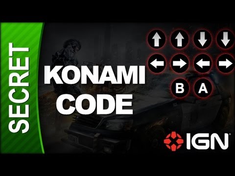 Metal Gear Rising: Revengeance - Konami Code