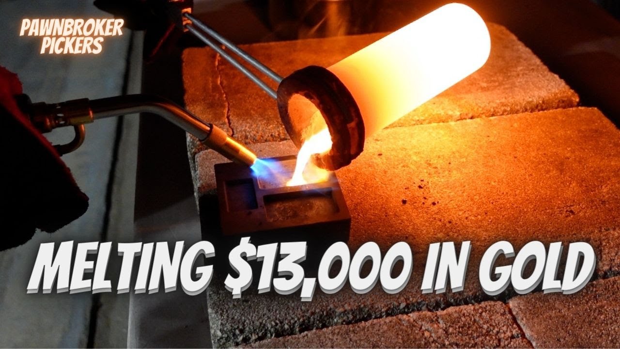 melting-13-000-of-scrap-gold-from-my-pawn-shop-youtube