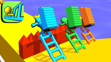 Ladder Race - All Levels Gameplay Android,ios #61