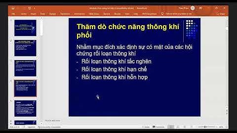 Chỉ số đánh giá chức năng hô hấp năm 2024