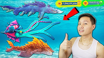 NẾU SLENDERMAN MUA HẾT TẤT CẢ QUÁI VẬT VIP NHẤT CỦA HUNGRY SHARK | Thử Thách SlenderMan