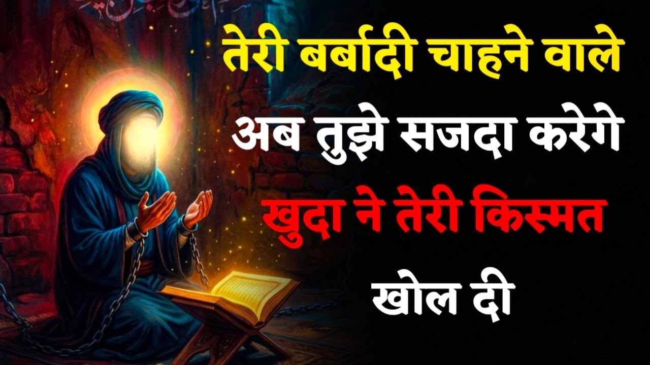28/02/2026 🤲अल्लाह का पैग़ाम। तेरी बर्बादी चाहने वाले अब तुझे सजदा करेंगे #allah​ #motivation