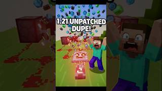 I Found a SECRET Duplication Glitch in Minecraft 1.21! #minecraft  #shorts #trending