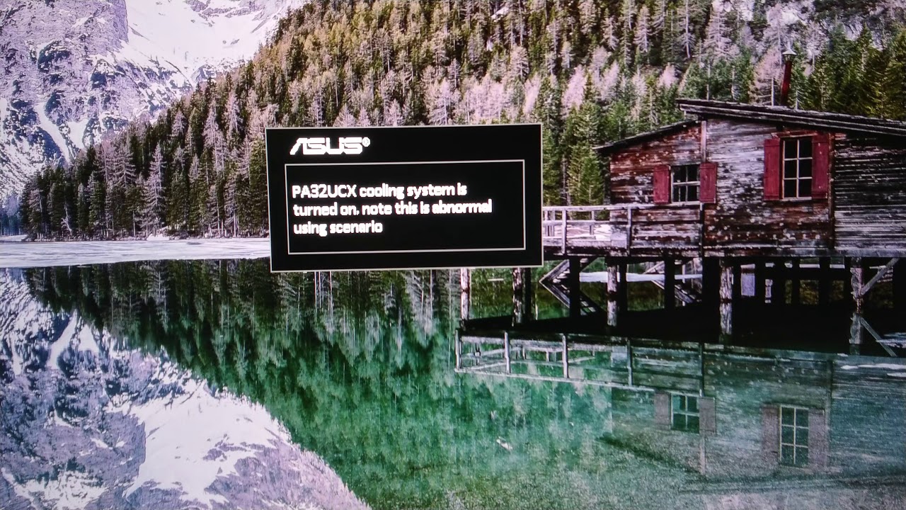 ASUS ProArt PA32UCX HDR issue 