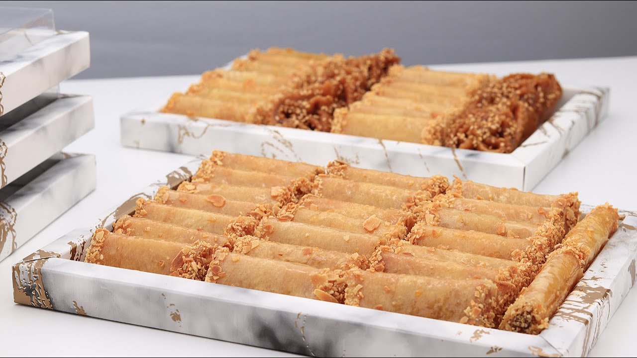 قنينطات ديال اللوز أو مخيدات بعسل الليمون بطريقة جديدة و إحترافية 🥇 و مبسطة