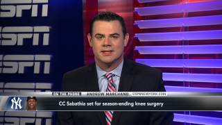 ESPN.com - Yankees Pitcher CC Sabathia Out for Season
