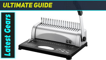 The Best 21-Hole Comb Binding Machine for Flawless Documents!