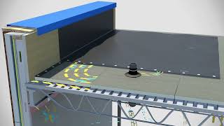 Air and Vapor Barrier System Cutaway Animation