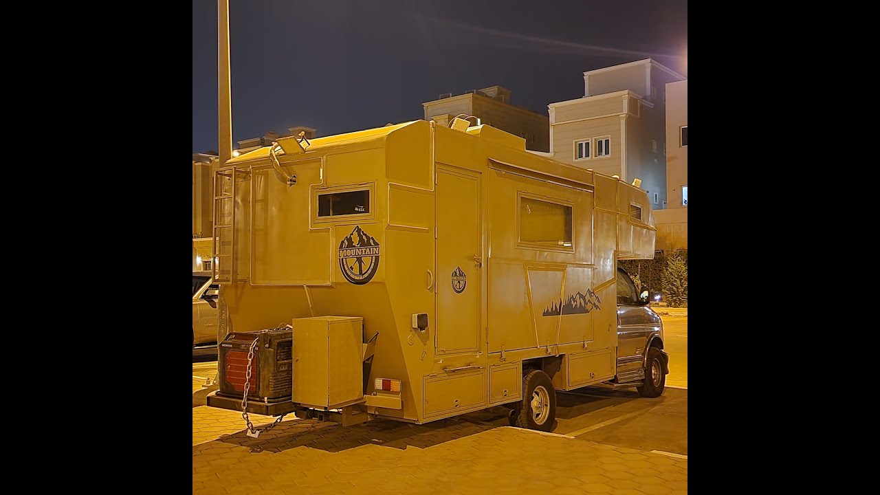 شركة العراده🔴| تحويل فان سافانا الى موتورهوم تغيير جذري تطويل شاصي |