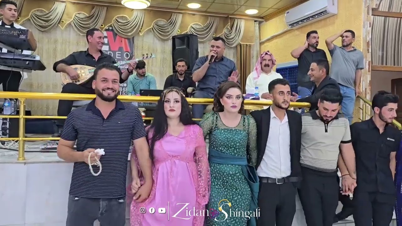 حفلة زفاف سيبان & ونسة _ زيدان شنكالي في قاعة ازادي