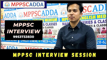 Mock Interview Session  #mppscinterview #mppsc2024 #mppsc2023 #mppsc2022 #mppsc2021 #mppscadda