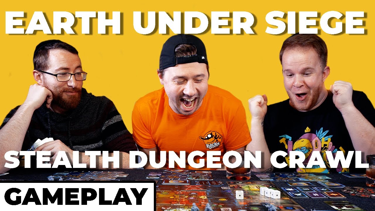 Earth Under Siege - A Stealth Dungeon Crawl - 3p Gameplay