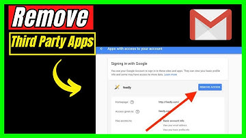 How to remove third party access from gmail on PC/Laptop 2024