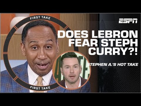 Stephen A. thinks LeBron has a HEALTHY LEVEL OF FEAR of Steph Curry 🤯 | First Take