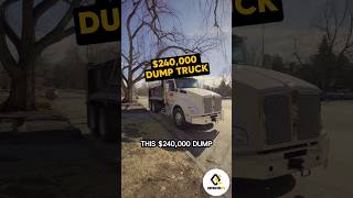 240,000 Dump Truck Makes More Than Its Worth