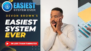 Make money easily in 2023 by Easiest System Ever Affiliate Marketing system by Devon Brown.