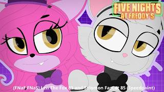 (FNaF/FNaS) Len The Fox 83' and Solomon FazCat 85' (Speedpaint) (FNaF/FNaS) Len The Fox 83' and Solomon FazCat 85' (Speedpaint)