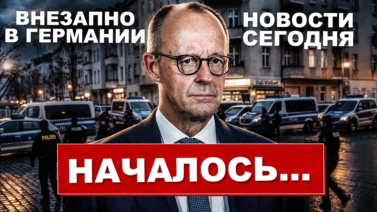 Началось. В Германии внезапно произошло. Никто не ожидал. Новости сегодня