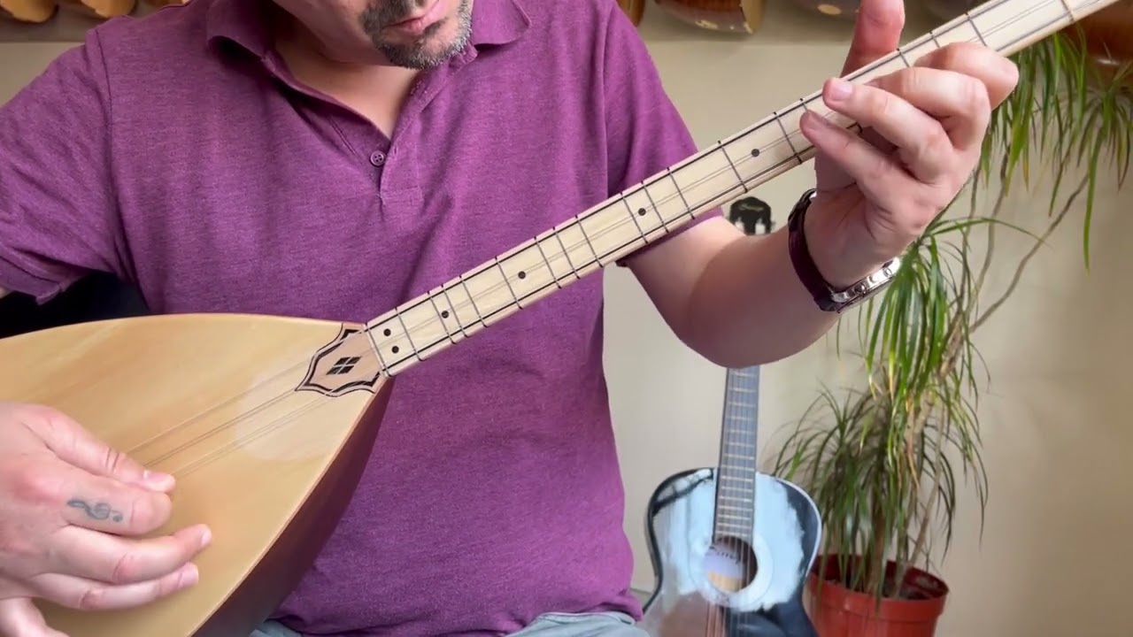 Hey On Beşli Bağlama dersi Solfej Çalıp Söyleme