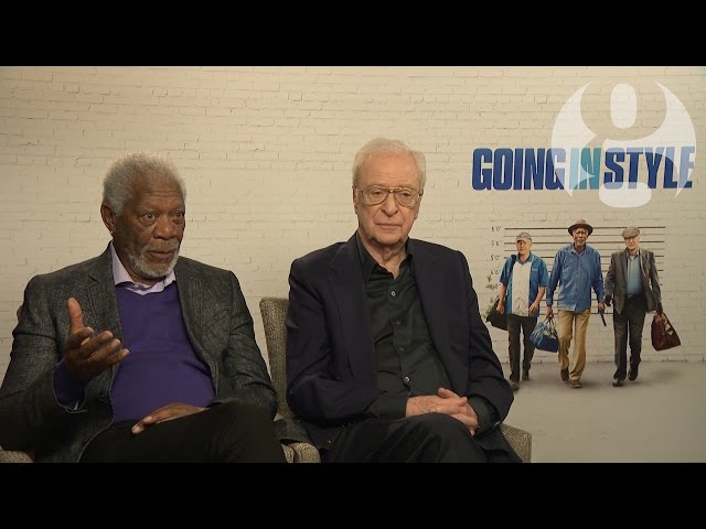 Michael Caine And Morgan Freeman On Going In Style People Have