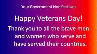 Happy Veterans Day!