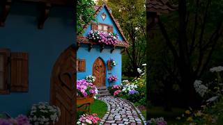 Blue Cottage Inspiration | Rustic Farmhouse Decor &amp; Cozy Interiors | Country Living Aesthetic