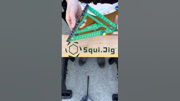 Holding angles w/ 1.5” Framing Jigs & Fusion Pro // made in USA // squijig.com