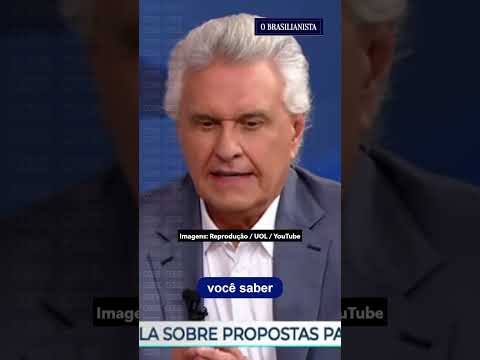 🚨 Caiado diz que Vorcaro “comprou os dois lados” da política brasileira.