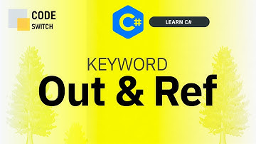 Pass By Value and Pass By reference | out and ref Keywords In C#