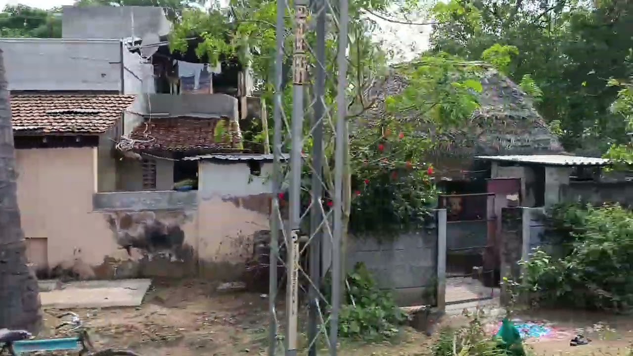 குத்தாலம் village train view👌