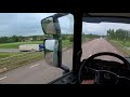 Truck & Trailer driving from Surahammar to Kolbäck | Next Generation Scania p450