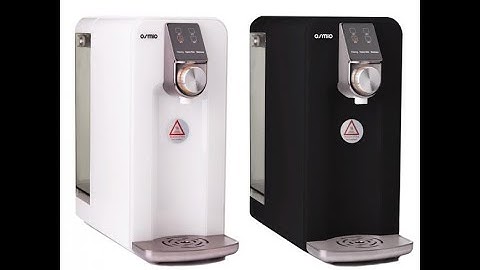 Osmio Zero Reverse Sanitisation And Filter Change