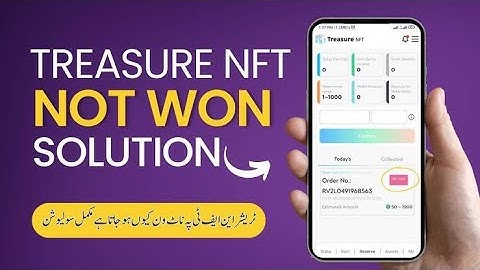 TreasureNFT NOT WON Solution | Reservation Failed | Earn With Sohail Trader @Sohailplays6