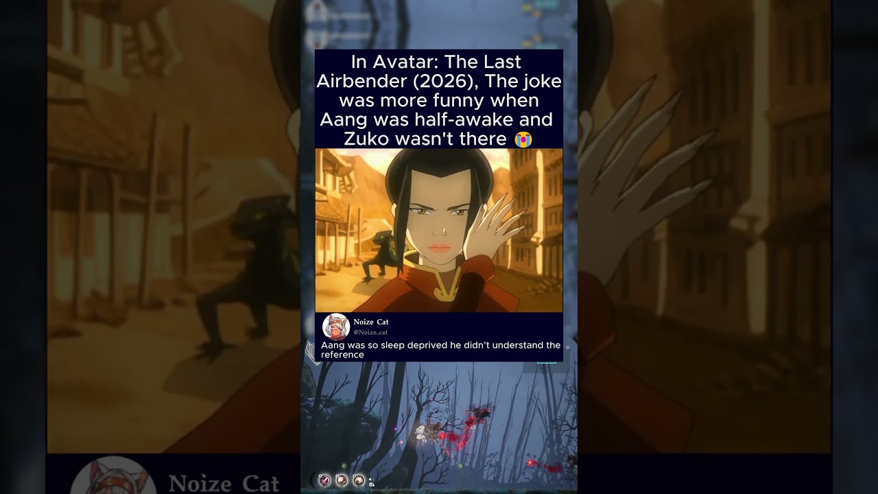 In Avatar: The Last Airbender (2026), The joke was more funny when Aang was half-awake and