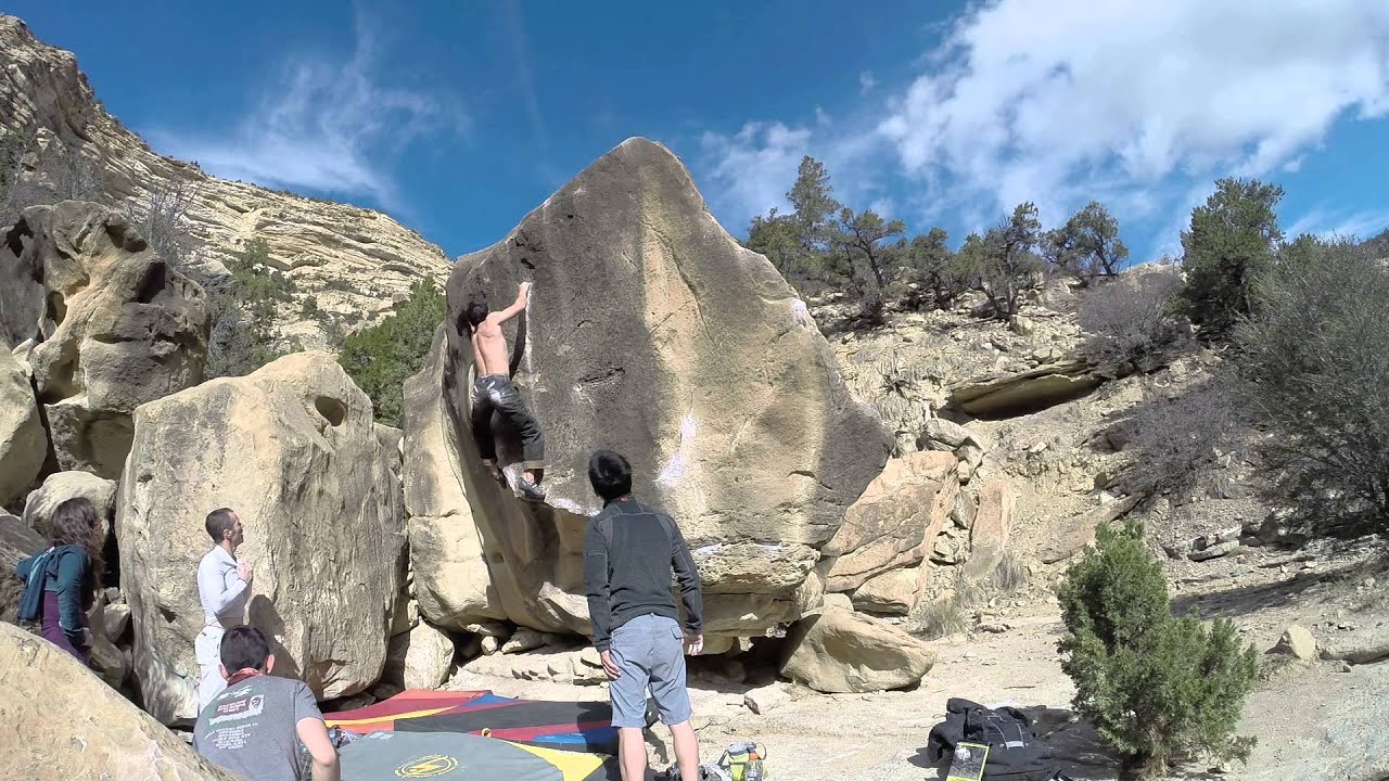 Scary Monsters V6 - Left Fork, Joe's Valley