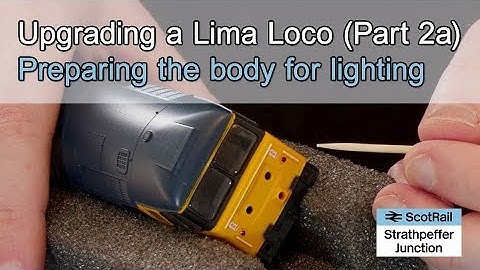 #14 Lima Class 47 Loco Upgrade: Installing Directional Lights (Part 2a)