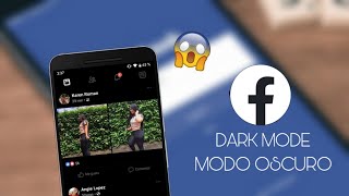 🔥increible facebook con tema oscuro (dark mode) para android screenshot 4