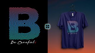 Typography T-Shirt Design for Teespring | T-Shirt Design Photoshop Tutorial screenshot 5