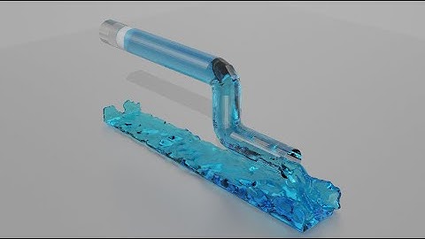 Blender : Liquid Through Pipes